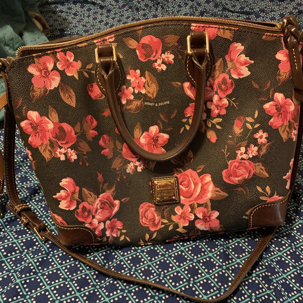 Dooney and Burke Floral Purse